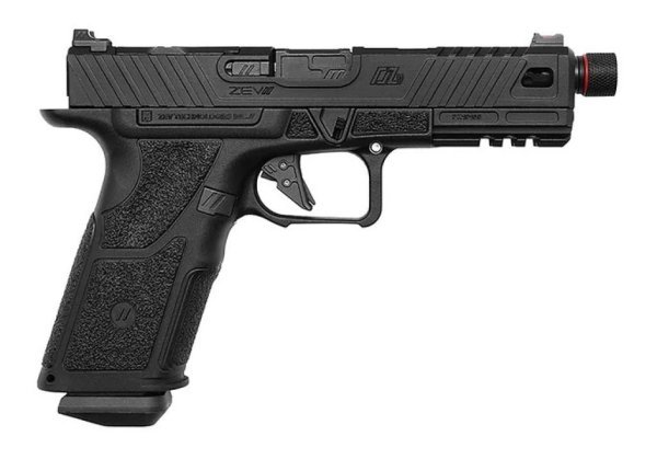 PTS GBB ZEV OZ9 STANDARD BLOWBACK AIRSOFT PISTOL BLACK