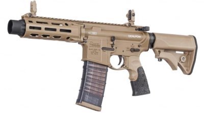 DANIEL DEFENSE EMG CYMA GBB M4 DDM4 RIII 300 PDW CGS SYSTEM BLOWBACK AIRSOFT RIFLE DESERT Arsenal Sports