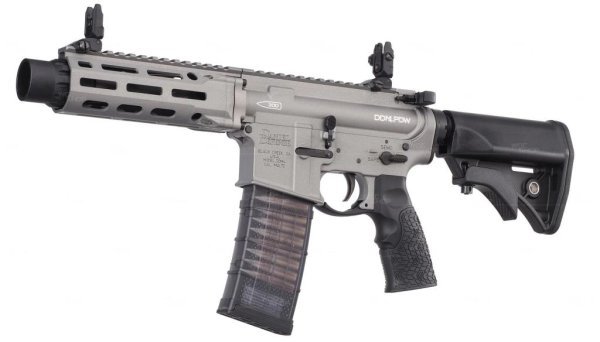 DANIEL DEFENSE EMG CYMA GBB M4 DDM4 RIII 300 PDW CGS SYSTEM BLOWBACK AIRSOFT RIFLE SILVER