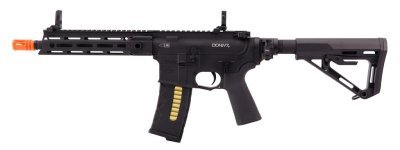 DANIEL DEFENSE / EMG / APS GBB AR-15 STYLE PISTOL V7P WITH G-BOX BLOWBACK AIRSOFT RIFLE BLACK Arsenal Sports