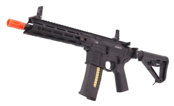 DANIEL DEFENSE / EMG / APS GBB AR-15 STYLE PISTOL V7P WITH G-BOX BLOWBACK AIRSOFT RIFLE BLACK