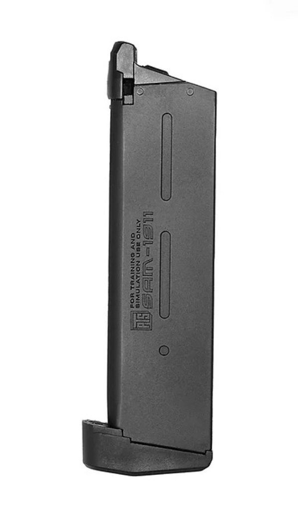 PTS MAGAZINE 24R GBB SAM FOR 1911 BLACK