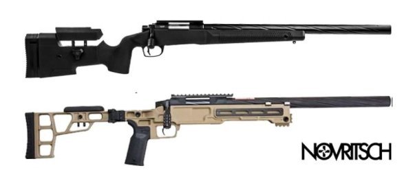 NOVRITSCH SPRING SNIPER SSG10 A3 460FPS AIRSOFT RIFLE WITH DUAL CHASSI COMBO BLACK AND DESERT