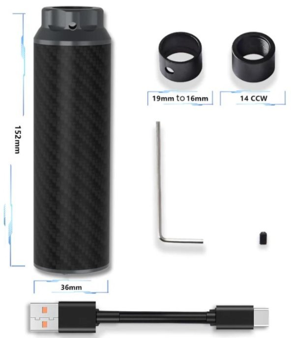 T238 TRACER UNIT ULTRA FLAME 152MM