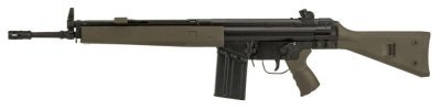 LCT AEG LC-3A3-W STEEL FULL SIZE AIRSOFT RIFLE OD GREEN Arsenal Sports