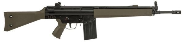 LCT AEG LC-3A3-W STEEL FULL SIZE AIRSOFT RIFLE OD GREEN