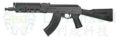 LCT AEG AK LCK104 WITH HANDGUARD M-LOK AIRSOFT RIFLE BLACK Arsenal Sports