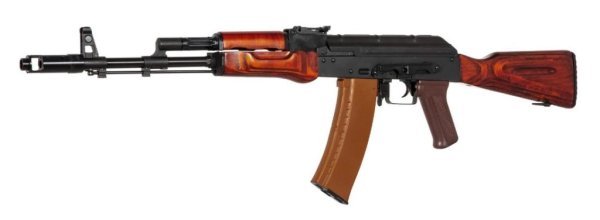 LCT AEG AK LCK74 ELECTRIC BLOWBACK AIRSOFT RIFLE WOOD