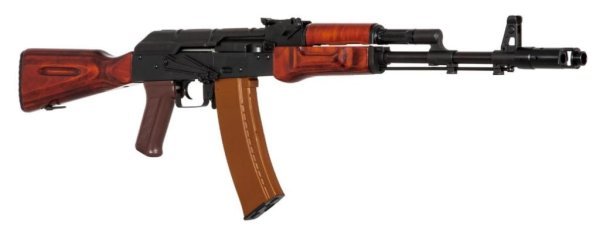 LCT AEG AK LCK74 ELECTRIC BLOWBACK AIRSOFT RIFLE WOOD