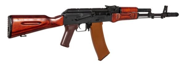 LCT AEG AK LCK74 ELECTRIC BLOWBACK AIRSOFT RIFLE WOOD