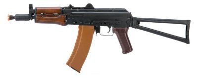 LCT AEG AK LCKS74UN STEEL FOLDING ELECTRIC BLOWBACK AIRSOFT RIFLE WOOD Arsenal Sports