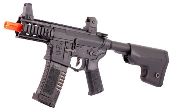 AMOEBA AEG AM-007 M4 CCR AIRSOFT RIFLE BLACK