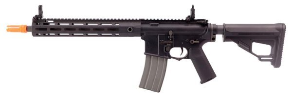 ARES KNIGHTS ARMAMENT AEG M4 SR-L WITH EFCS HANDGUARD M-LOK AIRSOFT RIFLE BLACK