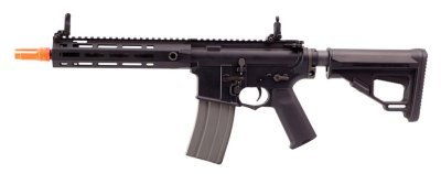 ARES KNIGHTS ARMAMENT AEG M4 SR-S WITH EFCS HANDGUARD M-LOK AIRSOFT RIFLE BLACK Arsenal Sports