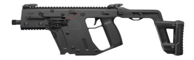 KRISS VECTOR GBB SMG RIFLE BY KRYTAC BLACK (03 MAGAZINES) Arsenal Sports