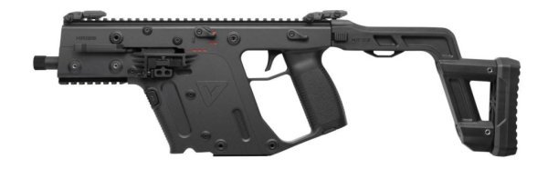 KRISS VECTOR GBB SMG RIFLE BY KRYTAC BLACK