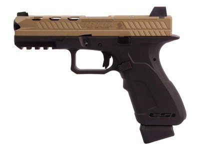 POSEIDON GBB P-2 PERFORMANCE BLOWBACK AIRSOFT PISTOL COLOR BLACK & TAN Arsenal Sports