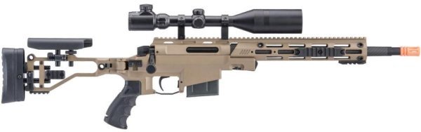 ARES SPRING SNIPER MSR303 AIRSOFT RIFLE DARK EARTH