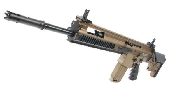 FN HERSTAL VFC GBBR MK20 SSR SCAR-H BLOWBACK AIRSOFT RIFLE TAN