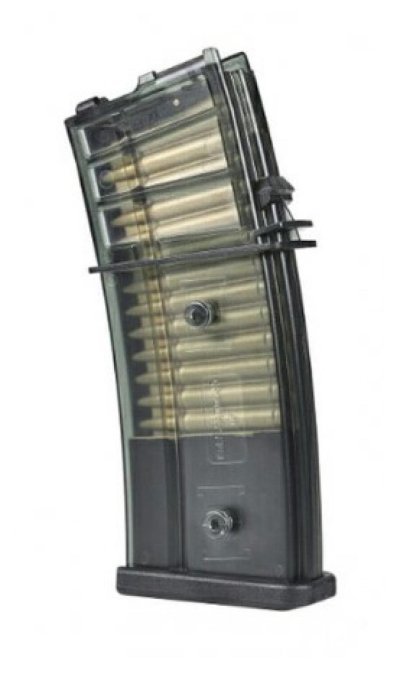 H&K UMAREX VFC MAGAZINE 30R FOR GBBR G36 SERIES BLACK TRANSLUCID Arsenal Sports