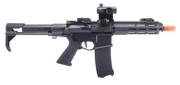 MODIFY AEG AR15 PDW WITH GATE ASTER ETU AIRSOFT RIFLE BLACK