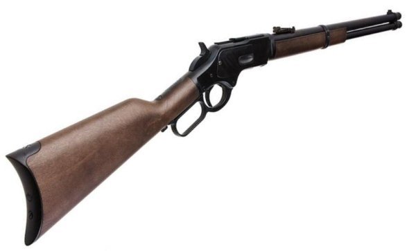 VOLANTE GBB WINCHESTER M1873 CARBINE AIRSOFT RIFLE BLACK & WOOD