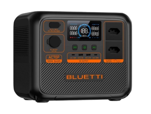 BLUETTI ESTACAO ENERGIA 1000 WATTS / 864WH