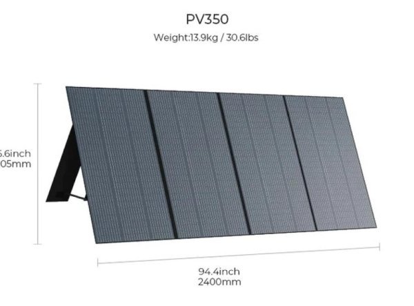 BLUETTI PAINEL SOLAR 350 WATTS