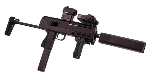 KINGARMS GBB M11 KSC SYSTEM 7 NS2 BLOWBACK AIRSOFT PDW BLACK COMBO B