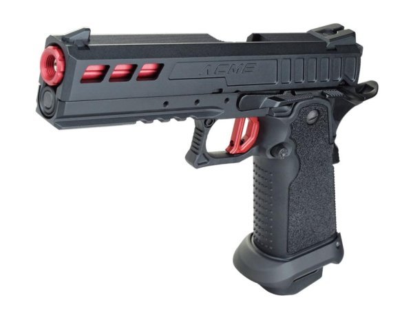 ICS GBB HI-CAPA ACME BLOWBACK AIRSOFT PISTOL BLACK