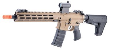 CLASSIC ARMY AEG NEMESIS LS12 WITH ECS AIRSOFT RIFLE BRONZE Arsenal Sports