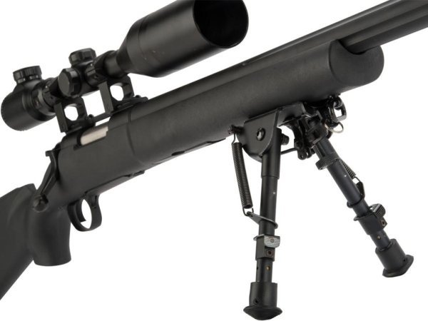 CLASSIC ARMY SPRING SNIPER M24 SOCOM MIL AIRSOFT RIFLE BLACK