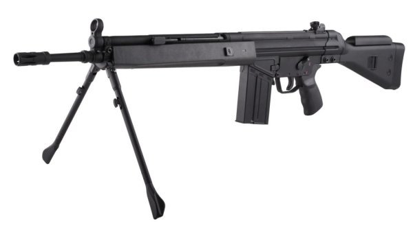 CLASSIC ARMY AEG G3 SG1 TAKTIK VER. II AIRSOFT RIFLE BLACK COMBO