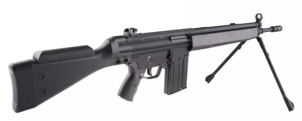 CLASSIC ARMY AEG G3 SG1 TAKTIK VER. II AIRSOFT RIFLE BLACK COMBO