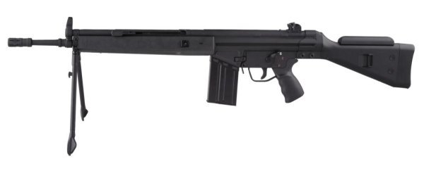 CLASSIC ARMY AEG G3 SG1 TAKTIK VER. II AIRSOFT RIFLE BLACK COMBO