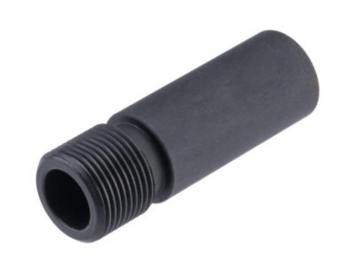 TNT ADAPTOR 12MM CW TO 14MM CCW FOR KWA MP7 GBB BLACK  Arsenal Sports