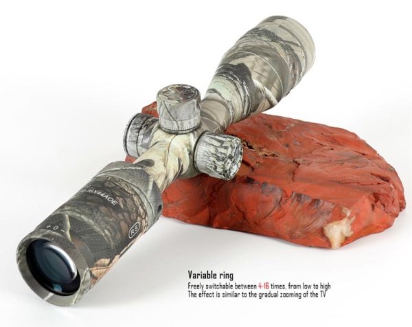 T-EAGLE SCOPE CM 4-16X44AOE CAMO SFP