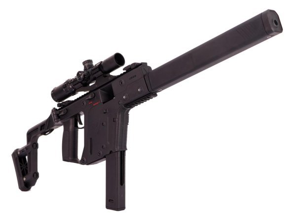 KRISS VECTOR GBB SMG RIFLE BY KRYTAC BLACK COMBO A