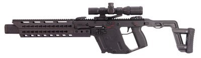 KRISS VECTOR GBB SMG RIFLE BY KRYTAC BLACK COMBO B Arsenal Sports