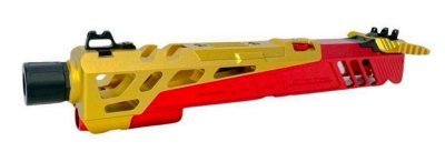 CTM-TAC SPLIT SIDE FLATLINE FOR HI-CAPA RED & GOLD Arsenal Sports