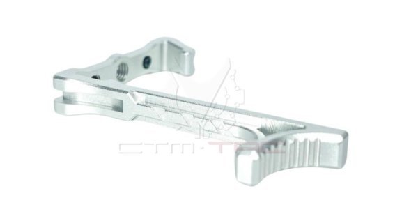 CTM-TAC CHARGING HANDLE REAPER SIDE CNC FOR AAP01 SILVER