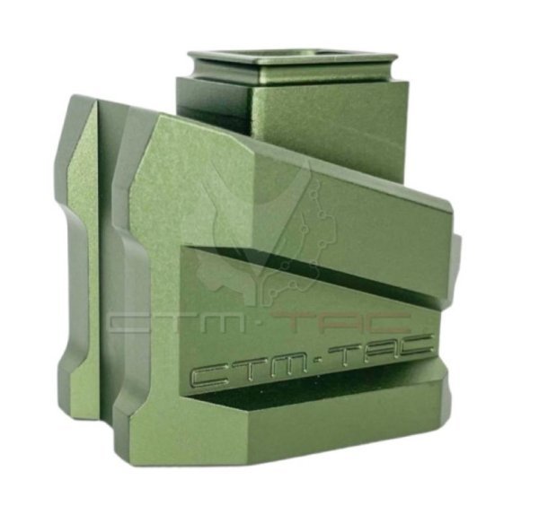 CTM-TAC MAGAZINE EXTENSION PLATE FOR AAP-01 / G SERIES ARMY GREEN