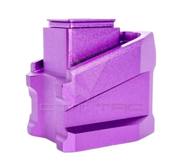 CTM-TAC MAGAZINE EXTENSION PLATE FOR AAP-01 / G SERIES VIOLET