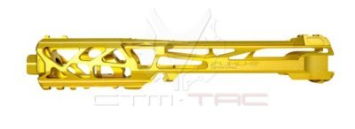 CTM-TAC FUKU-2 CNC UPPER RECEIVER KIT SKELETON LONG FOR AAP01 ARMY GOLD Arsenal Sports