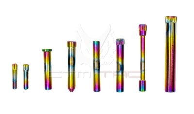 CTM-TAC PIN SET FOR AAP01 ELECTROPLATED RAINBOW Arsenal Sports