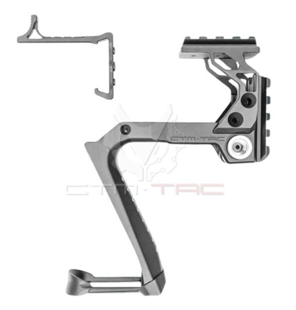 CTM-TAC FUKU-2 REAPER KIT PICATINNY STOCK ADAPTER AND RMR MOUNT FOR AAP01 GREY