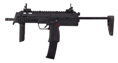 WE GBB MP7 MINI-RICE 7 SMG BLOWBACK AIRSOFT RIFLE BLACK Arsenal Sports