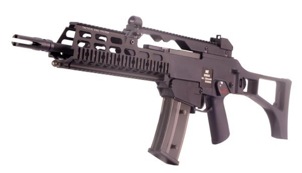 WE GBBR G36 999RAS BLOWBACK AIRSOFT RIFLE BLACK