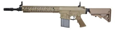 KNIGHTS ARMAMENT VFC GBB SR25 M110K1 SASS KAC ECC BLOWBACK AIRSOFT RIFLE DESERT Arsenal Sports