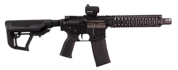 DANIEL DEFENSE BOLT AEG B4 MK18 AIRSOFT RIFLE BLACK